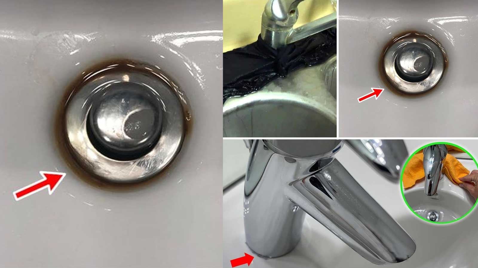 Πώς να καθαρίσετε τον μαύρο κύκλο γύρω από τις βρύσες - Ο εφιάλτης κάθε νοικοκυράς τελειώνει σήμερα