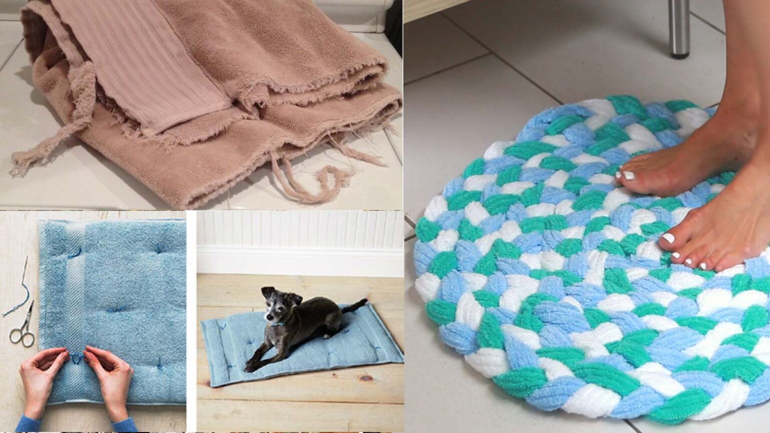 10 Τρόποι να επαναχρησιμοποιήσεις τις παλιές πετσέτες μπάνιου - Μην τις Πετάς