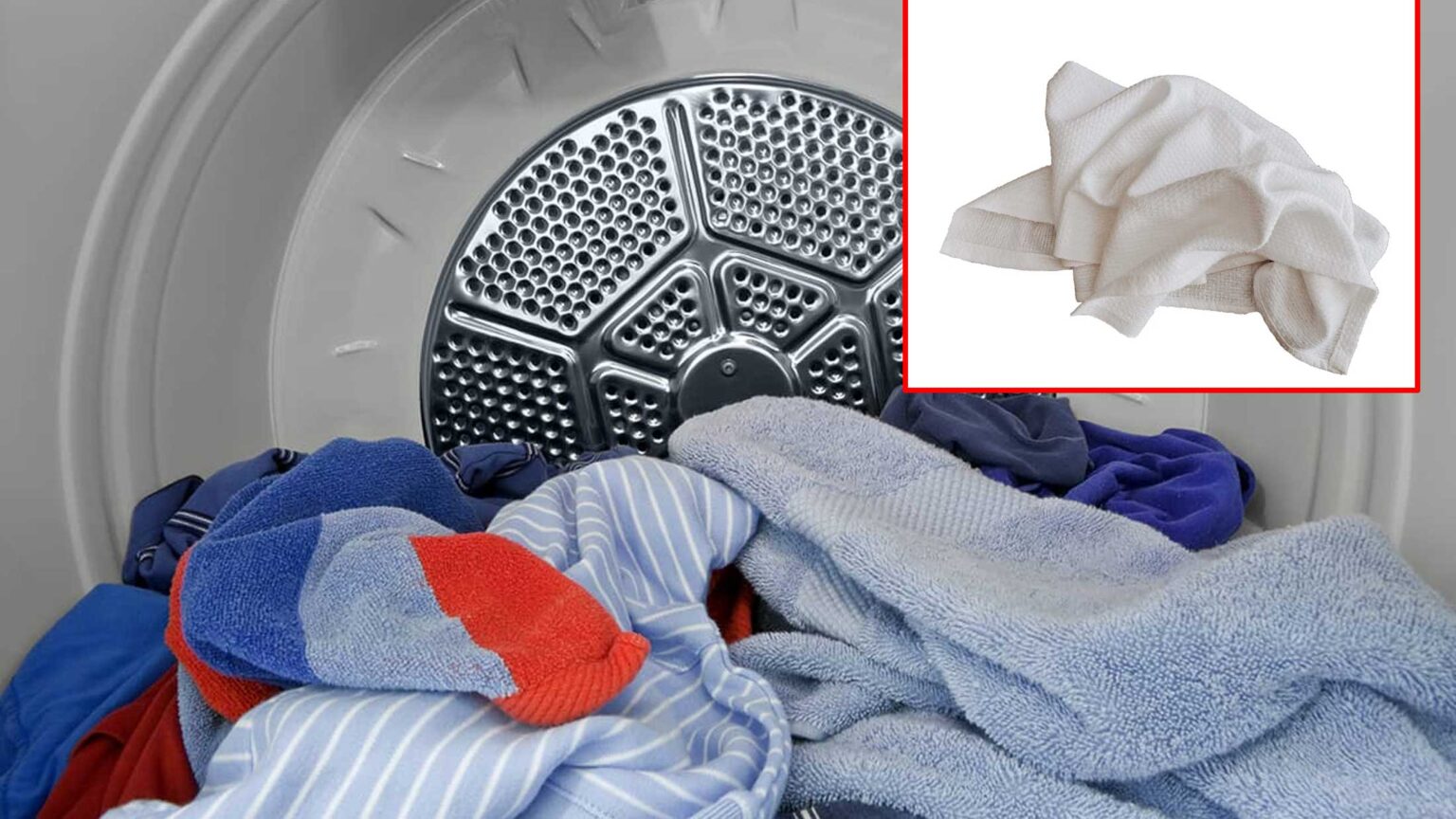 Βάλε μια στεγνή Πετσέτα στο στεγνωτήριο και μιεώσε κατά 30% τον χρόνο στεγνώματος - Λειτουργεί πάντα και σίγουρα