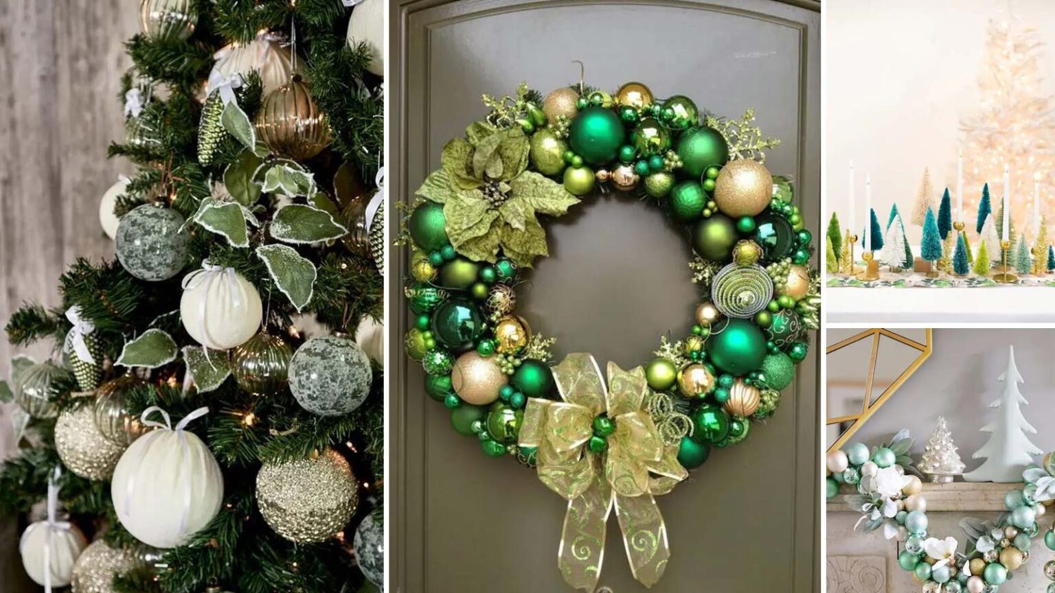 67 Ιδέες για Πράσινη Χριστουγεννιάτικη Διακόσμηση