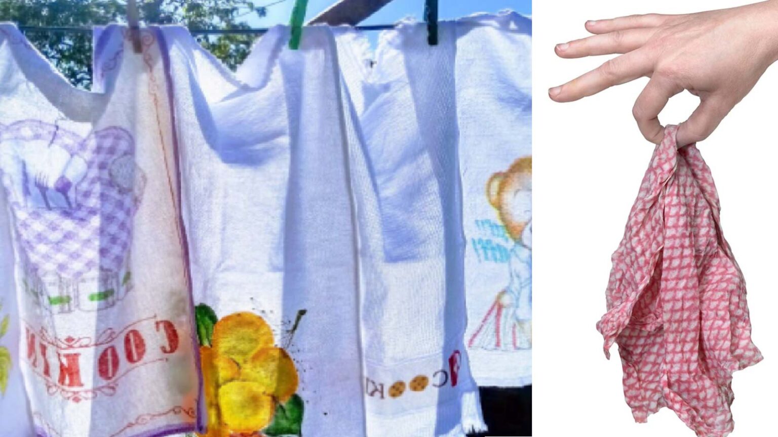 Βρώμικες και λιγδιασμένες πετσέτες κουζίνας: Ο τρόπος για να καθαρίσουν και να λάμπουν - Η ζάχαρη θα σας βγάλει ασπροπρόσωπους