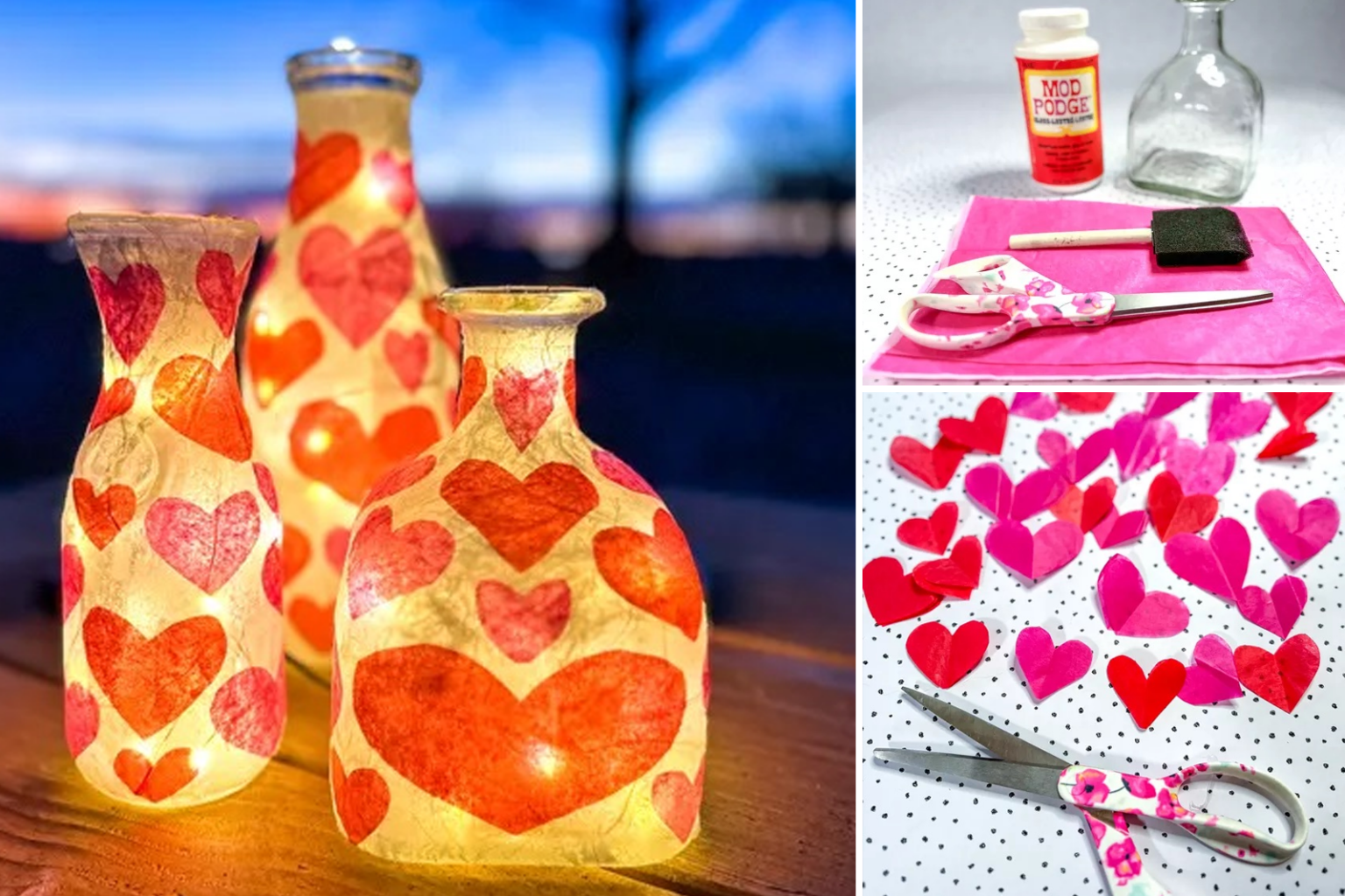 DIY φανάρια Αγίου Βαλεντίνου,Αγίου Βαλεντίνου,DIY διακοσμητικά,DIY κατασκευές,γιορτές,