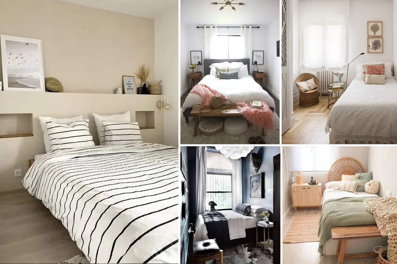 Διακόσμηση Στενού Και Μικρού Υπνοδωματίου: 66 Έξυπνες Ιδέες