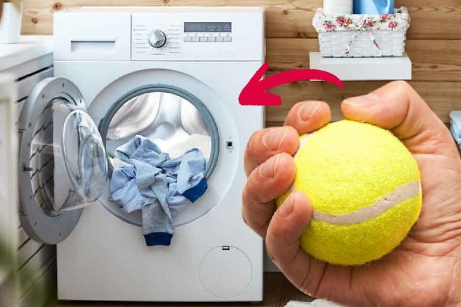 Μπαλάκι Τένις Στο Πλυντήριο: Για Αφράτες Πετσέτες και Μπουφάν