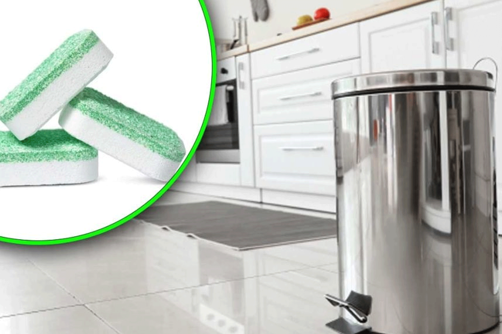 Η Ταμπλέτα Πλυντηρίου Πιάτων Μπορεί να Καθαρίσει Εξαιρετικά τον Κάδο των Σκουπιδιών