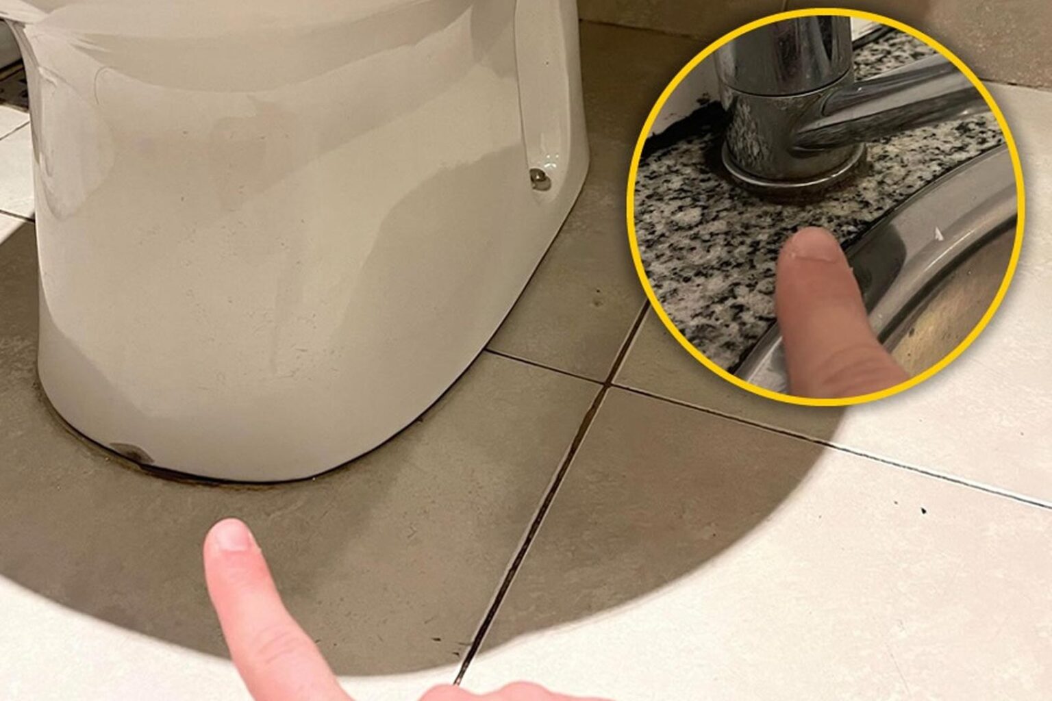 Πώς να Καθαρίσετε τον Μαύρο Κύκλο Γύρω από τη Βάση της Λεκάνης Τουαλέτας