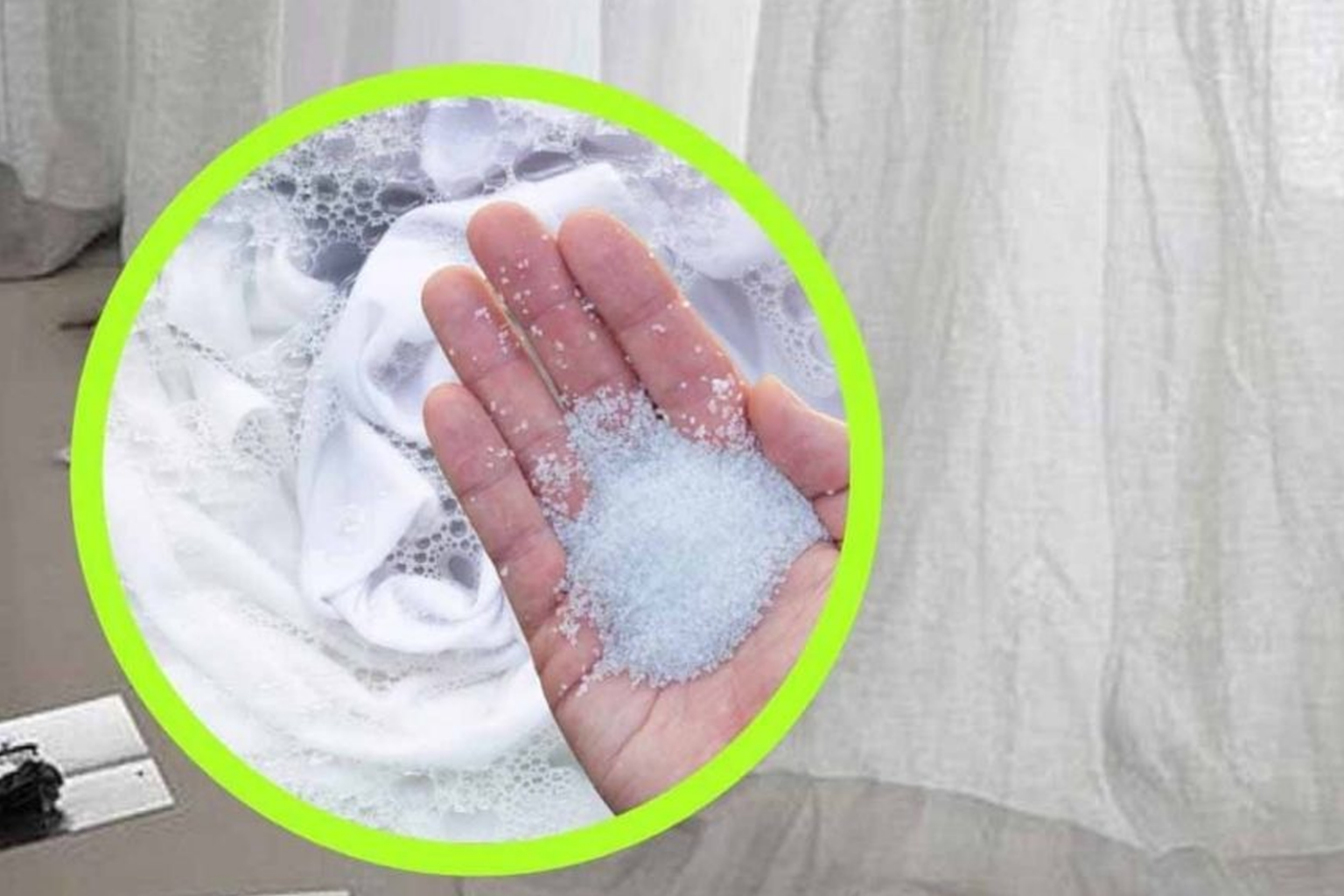 Όχι πια Τσαλακωμένες Κουρτίνες με μια Χούφτα από Αυτό το Φυσικό Συστατικό