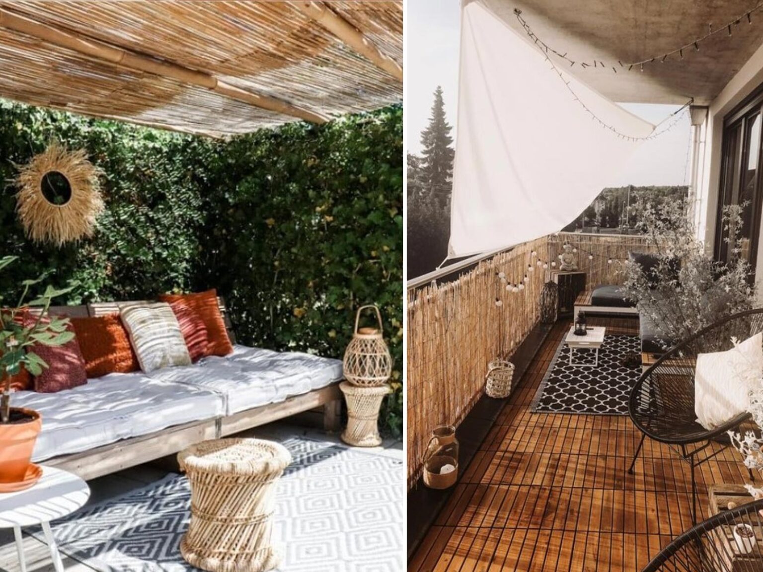 Καλαμωτές σε Μπαλκόνι ή Αυλή: Όμορφες Ιδέες για να Απογειώσεις τον Χώρο σου