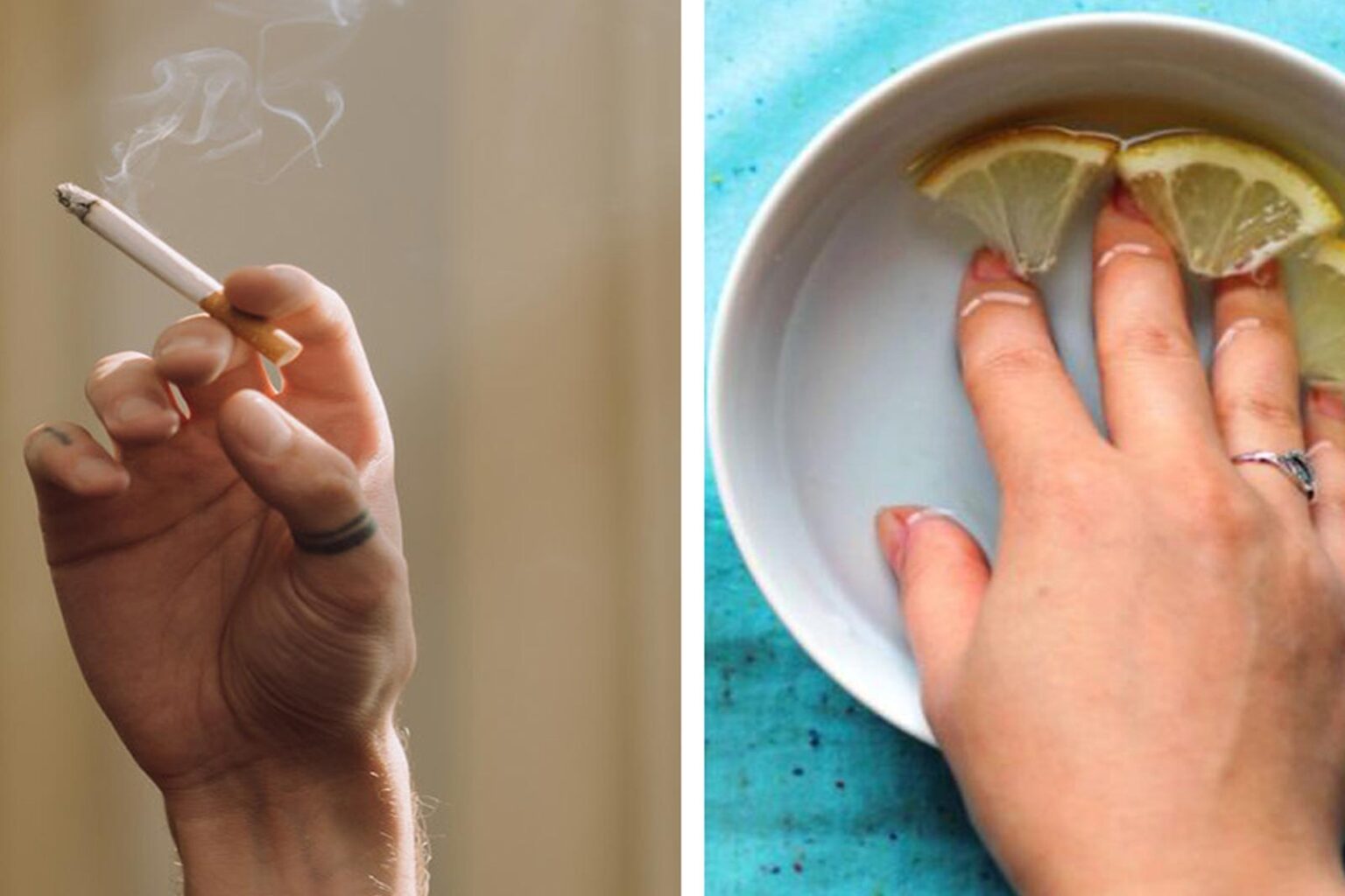 κίτρινοι λεκέδες τσιγάρου,κιτρινισμένα δάχτυλα,κιτρινισμένα νύχια,φροντίδα νυχιών,συμβουλές ομορφιάς,ομορφιά,