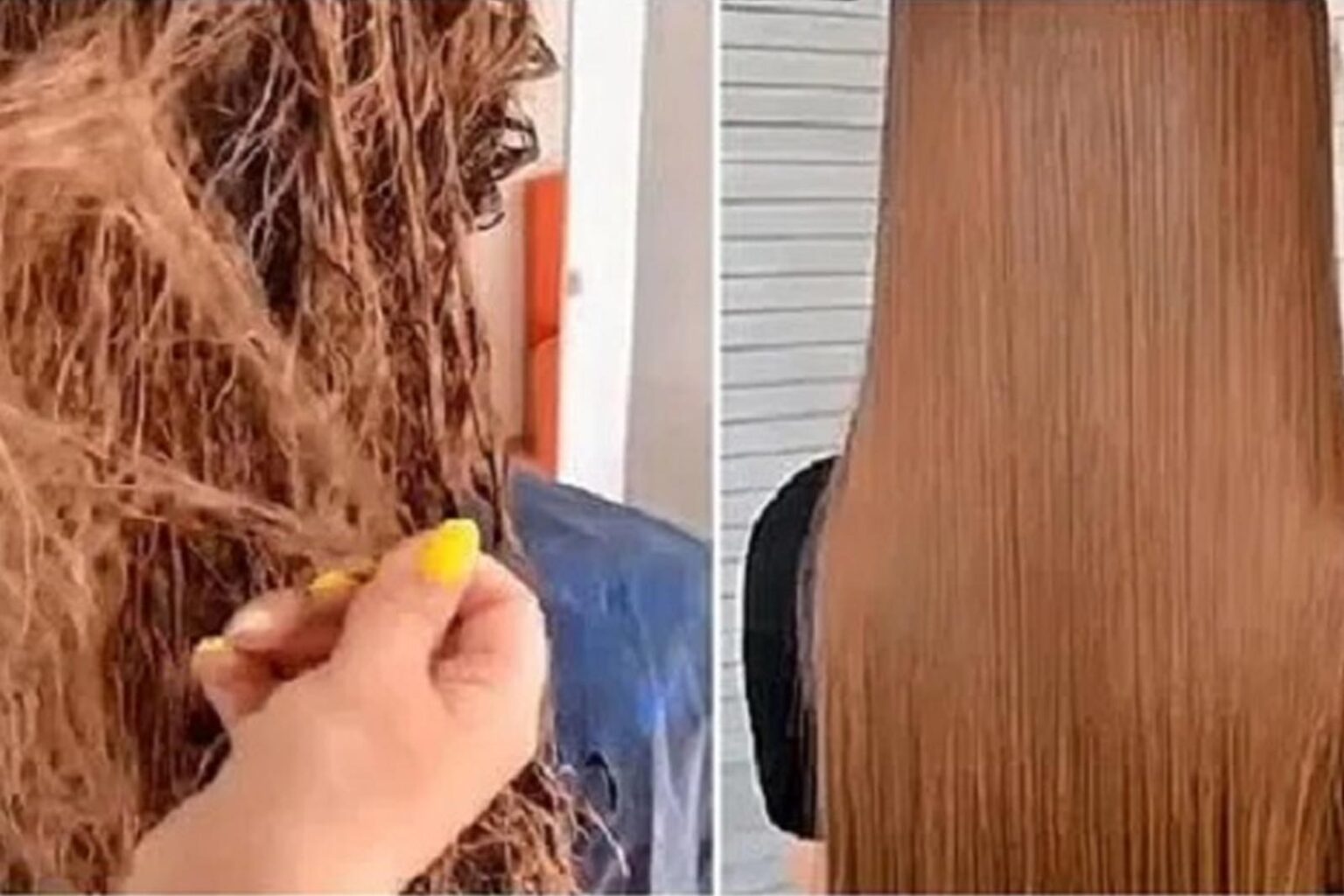 Μεταξένια Απαλά Μαλλιά με Μάσκα Μπανάνας