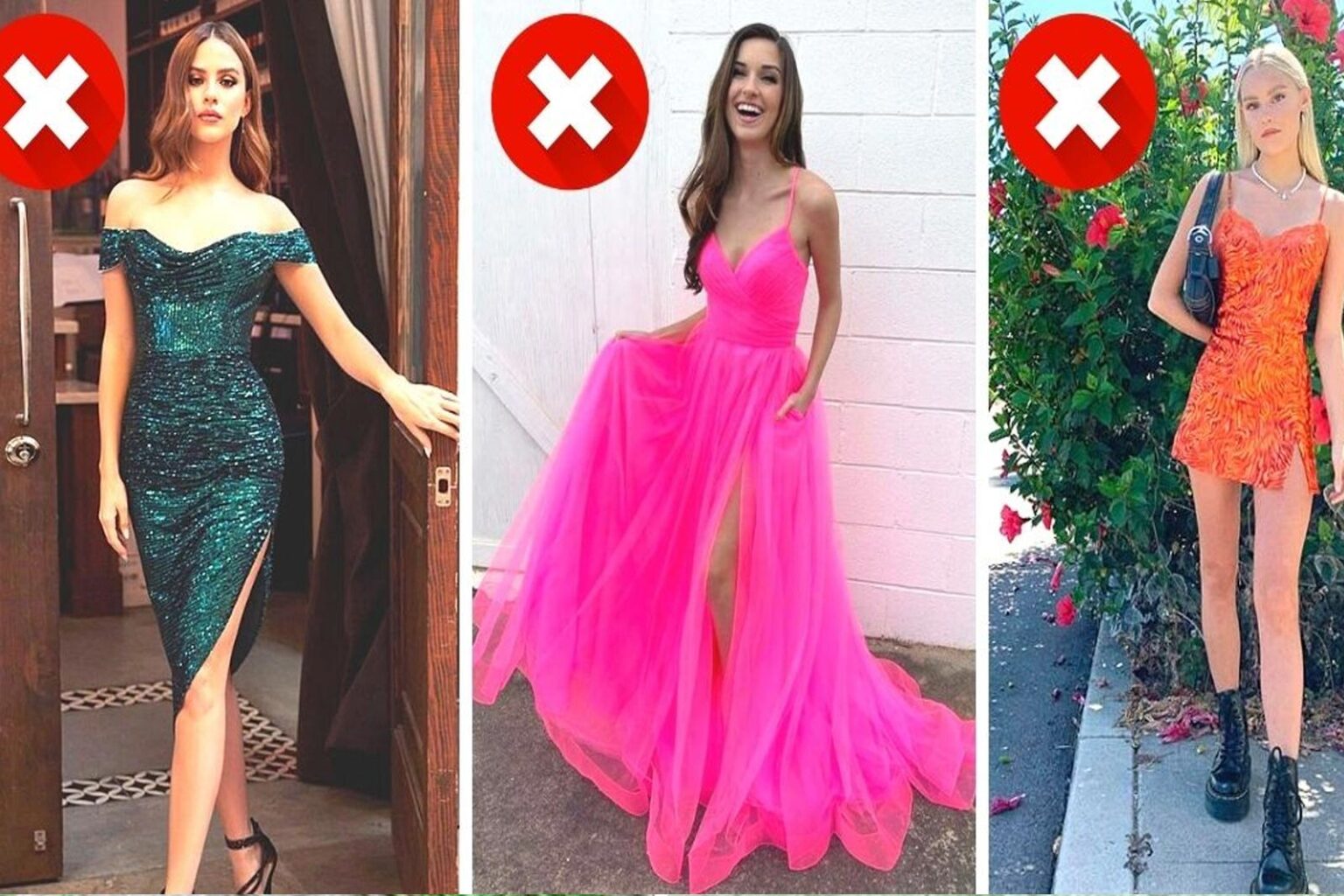 10 Γυναικεία Ρούχα που Δεν Πρέπει να Φοράτε σε Γάμο και Δεξίωση