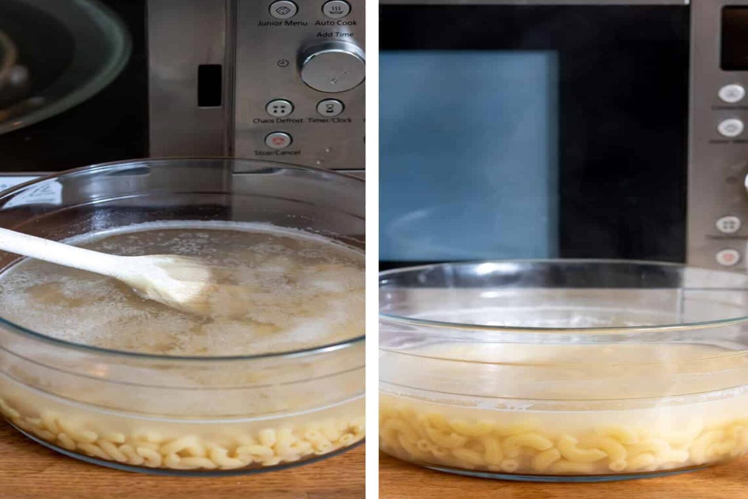 Μπορώ να μαγειρέψω μακαρόνια στον φούρνο μικροκυμάτων;