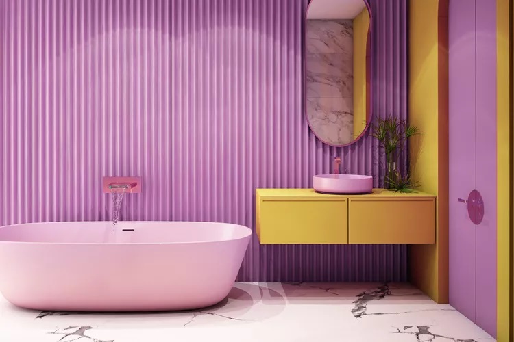 4 Χρώματα Μπάνιου που Μισούν οι Διακοσμητές Εσωτερικών Χώρων