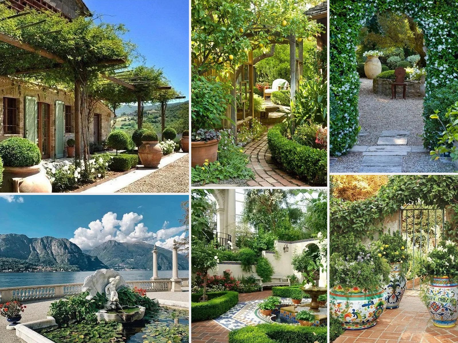 15 Ιδέες για να Φέρετε Ιταλική Φινέτσα στον Κήπο σας