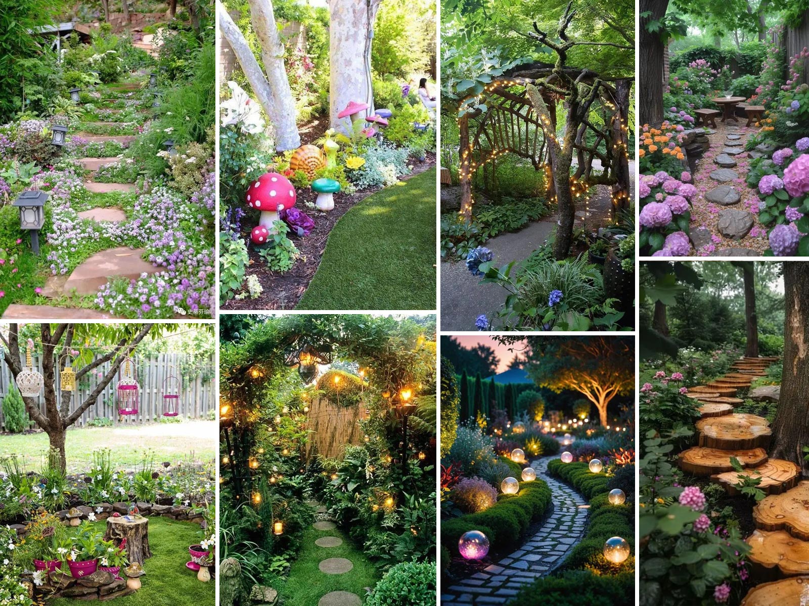 42 Ιδέες Μαγικής Διακόσμησης Κήπου