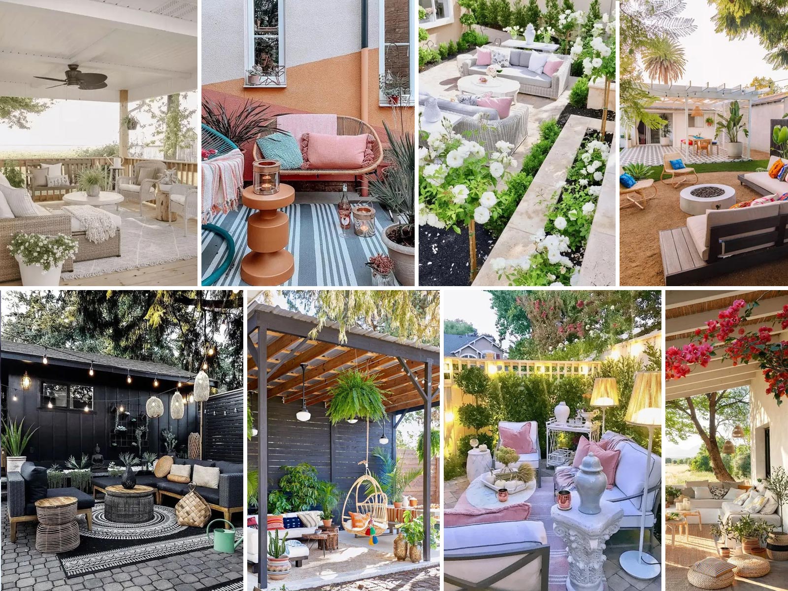 Σαλόνι στον κήπο: 49 εξαιρετικές ιδέες διακόσμησης για να φέρετε την πολυτέλεια στους εξωτερικούς σας χώρους