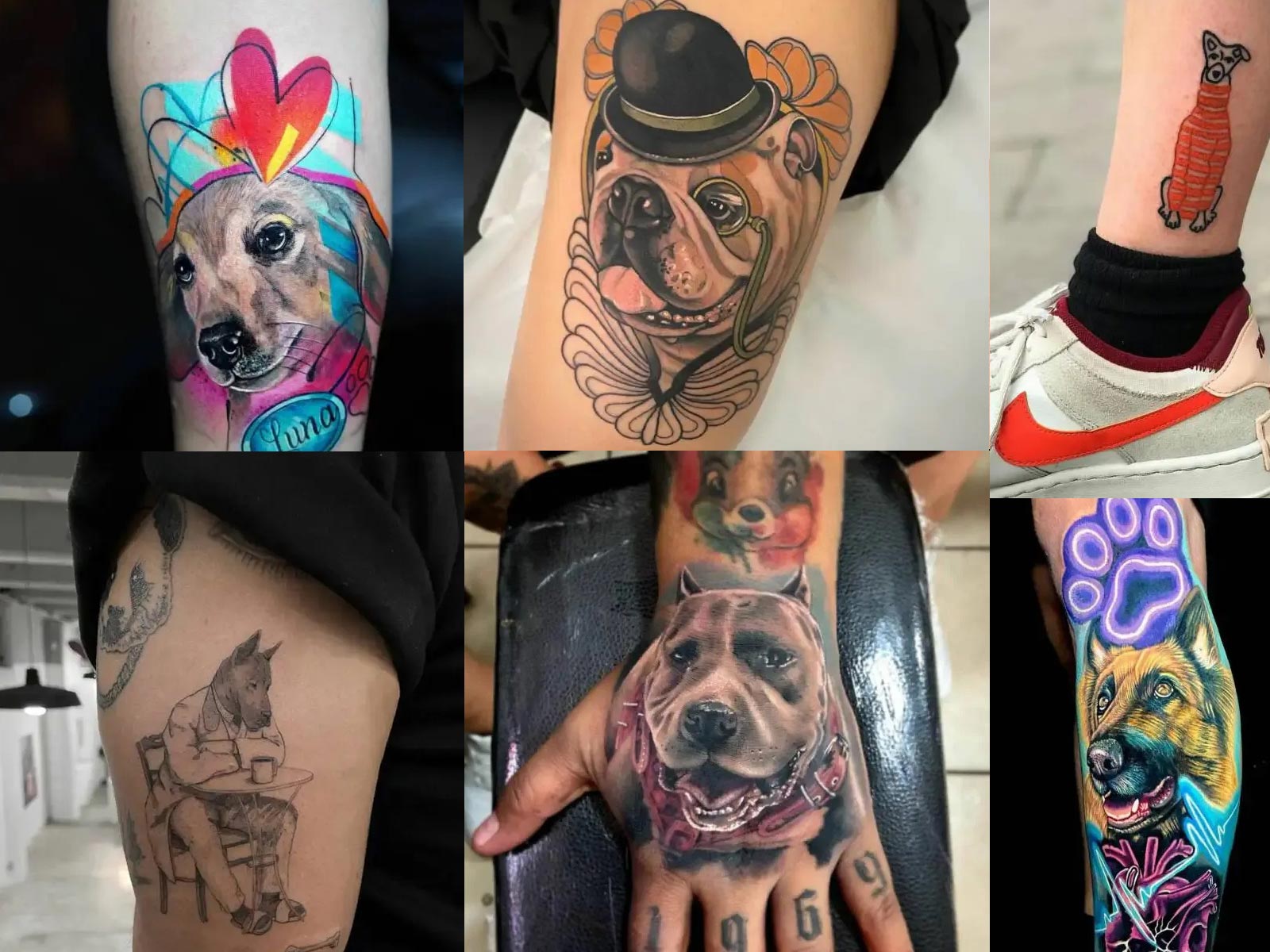 31 Τατουάζ για Όσους Αγαπούν τα Σκυλιά