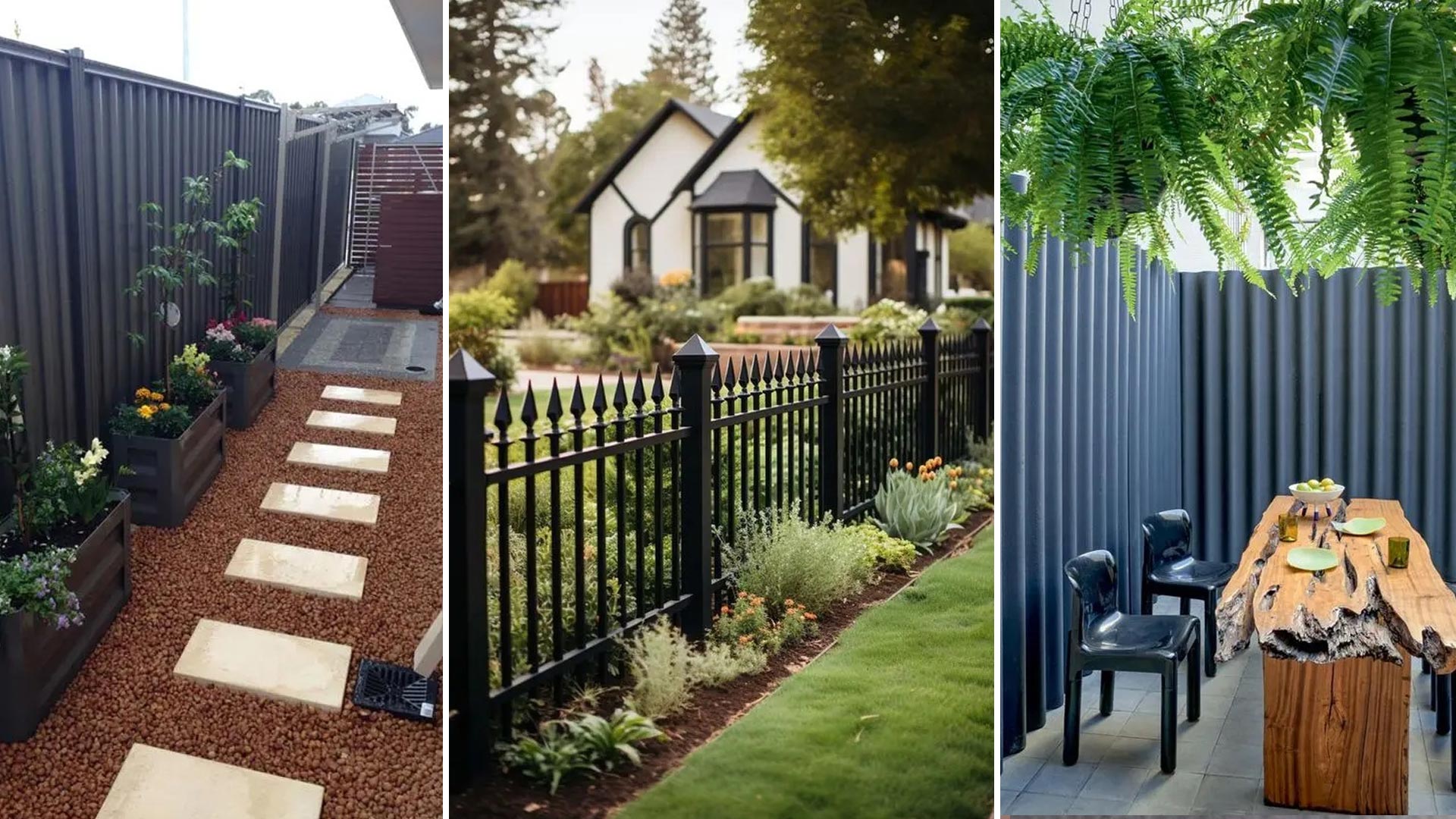 39 Ιδέες για Μεταλλικούς Φράχτες Κήπου