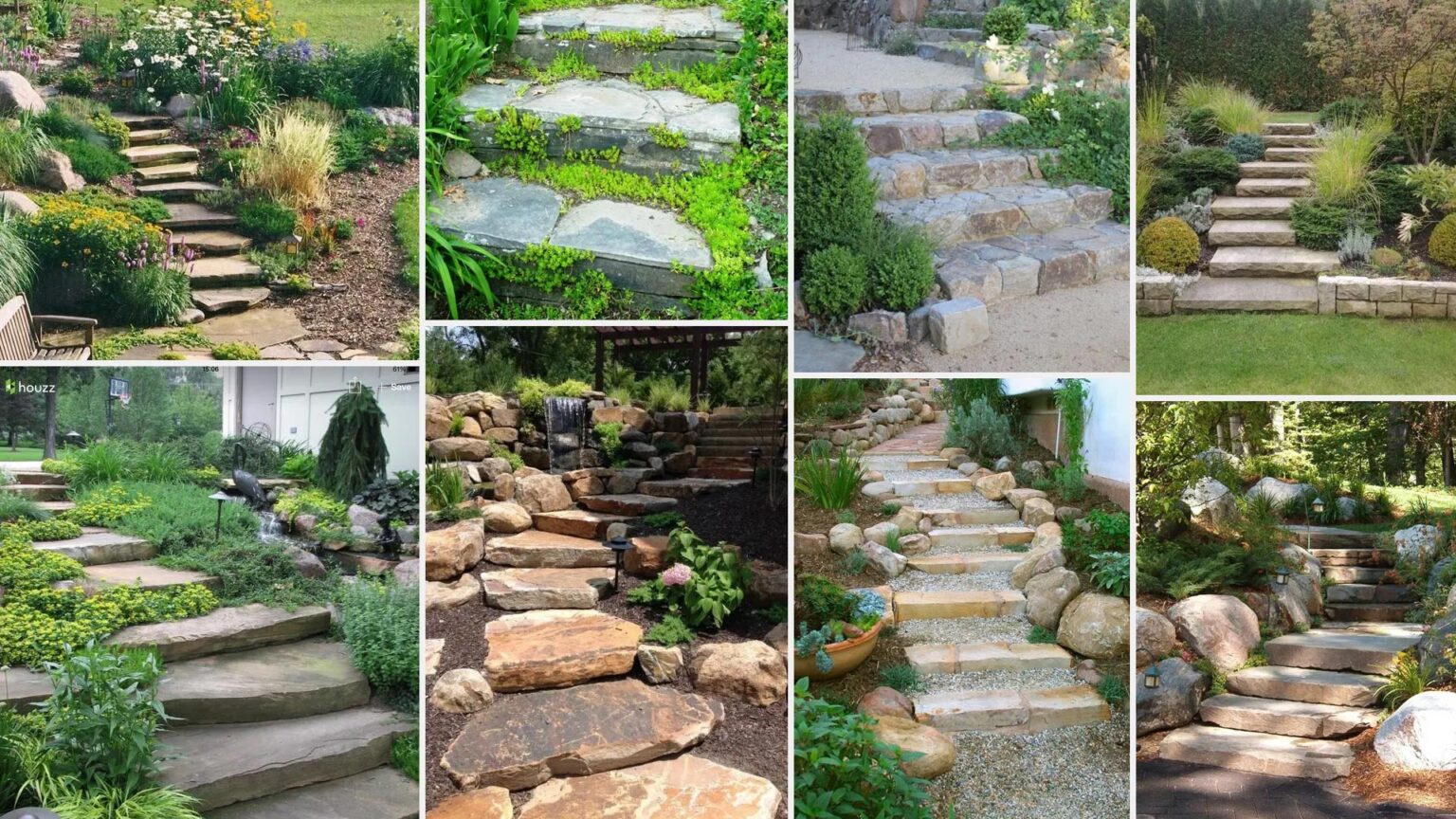 Πέτρινα Σκαλοπάτια στον Κήπο: 42 Ιδέες για να μεταμορφώσεις την αυλή σου