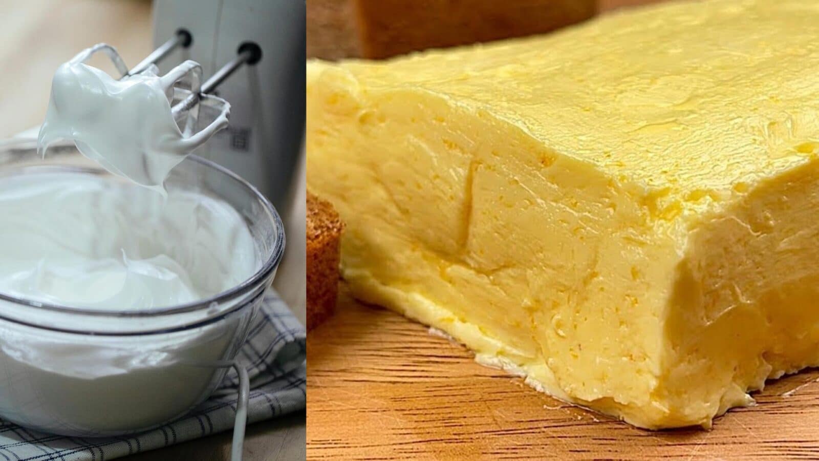 Πως να Φτιάξετε Σπιτικό Βούτυρο με μια σαντιγή μόνο