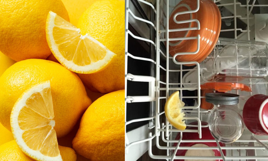 Λεμόνι στο Πλυντήριο Πιάτων: Το Φυσικό Κόλπο για Πεντακάθαρα Σκεύη