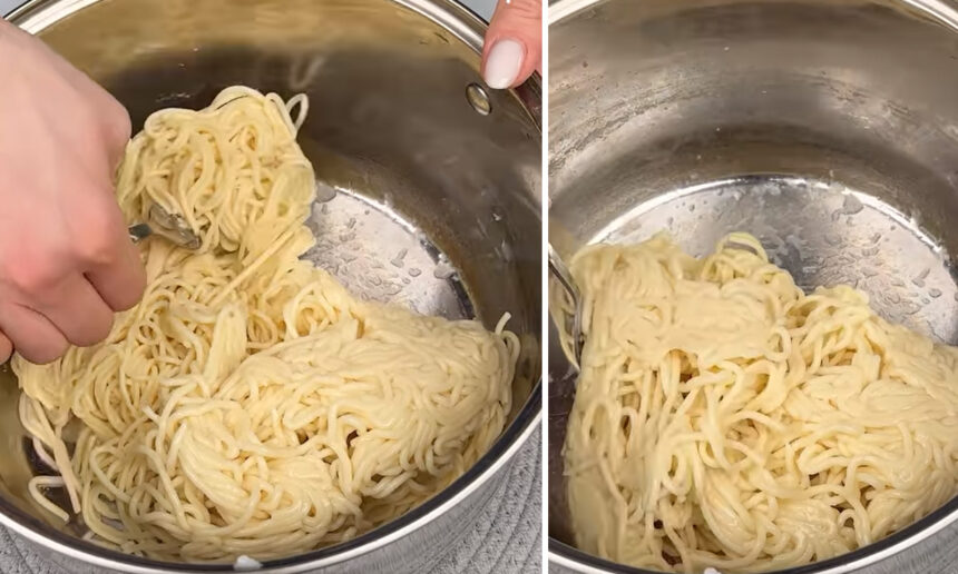 Συμβουλές της γιαγιάς: Πώς να επαναφέρεις τα μακαρόνια που έχουν κολλήσει στον πάτο της κατσαρόλας και έχουν γίνει μια μάζα