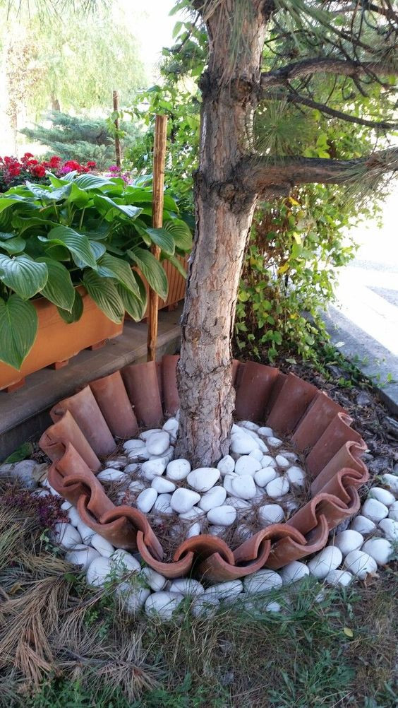 DIY κατασκευές με παλιά κεραμίδια - Μην τα πετάς, δώσε ζωή