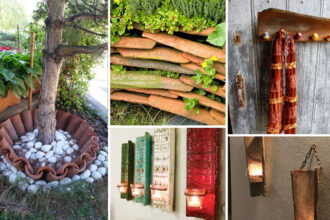 DIY κατασκευές με παλιά και άχρηστα κεραμίδια - Μην τα πετάς, δώσε ζωή