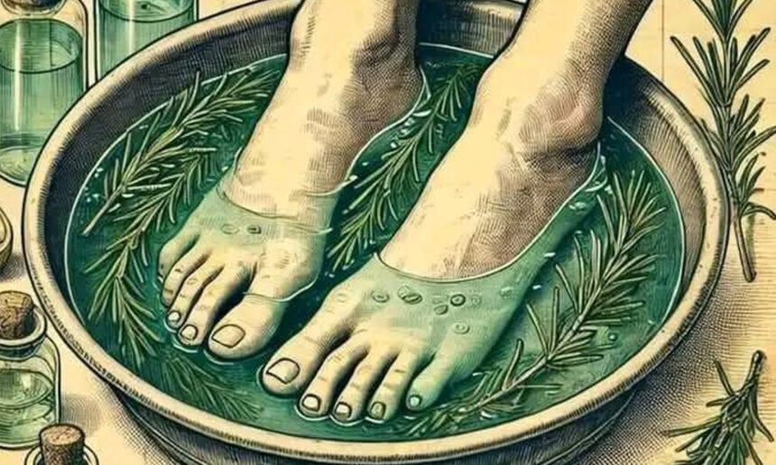 Ποδόλουτρο με δεντρολίβανο: Για τους μυς, τους μύκητες, τις αρθώσεις, την κακοσμία