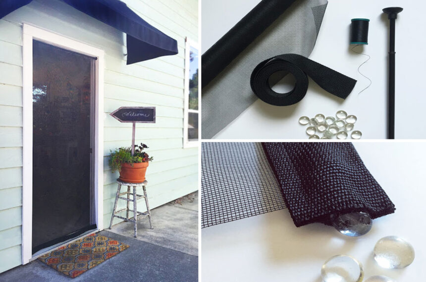 Πώς να φτιάξω σίτα για την πόρτα και τα παράθυρα