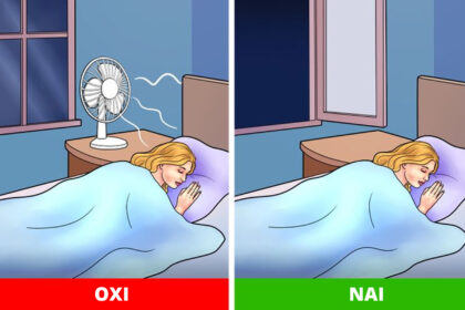Γιατί δεν πρέπει να ανάβεις ανεμιστήρα στον ύπνο σου το βράδυ