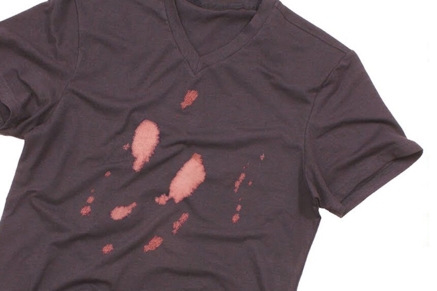 λεκέδες από χλωρίνη