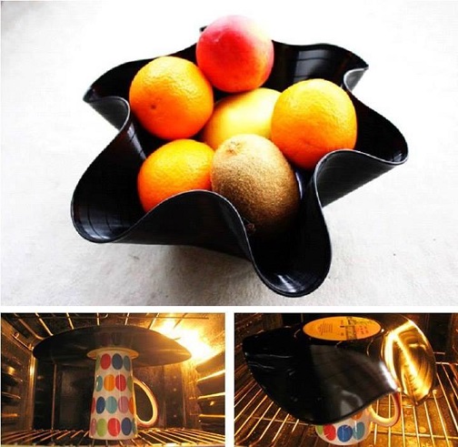 Ώρα για DIY: Μπολ από παλιά βινύλια