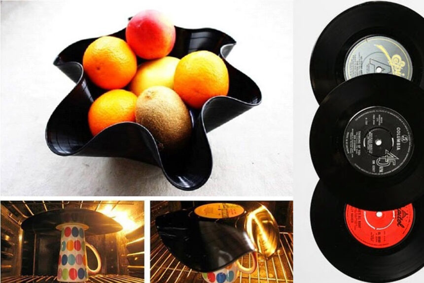 Ώρα για DIY: Μπολ από παλιά βινύλια