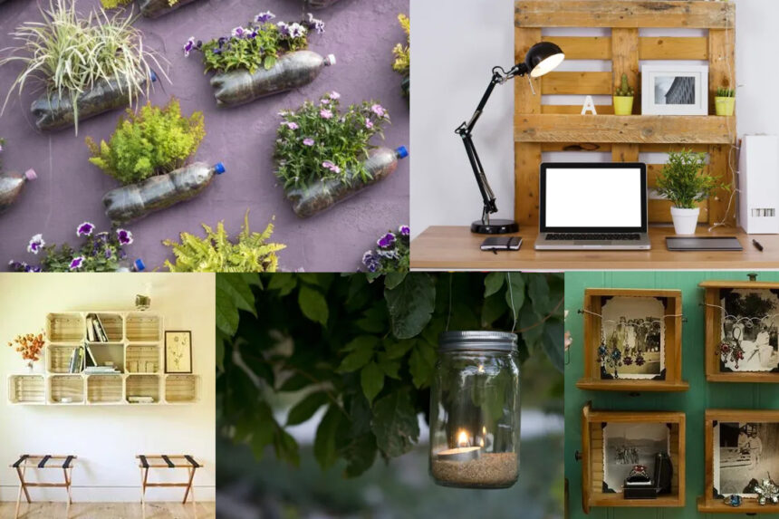 DIY Διακόσμηση με Ανακυκλώσιμα Υλικά: Φτιάξτε το Σπίτι σας Πιο Βιώσιμο και Πρωτότυπο
