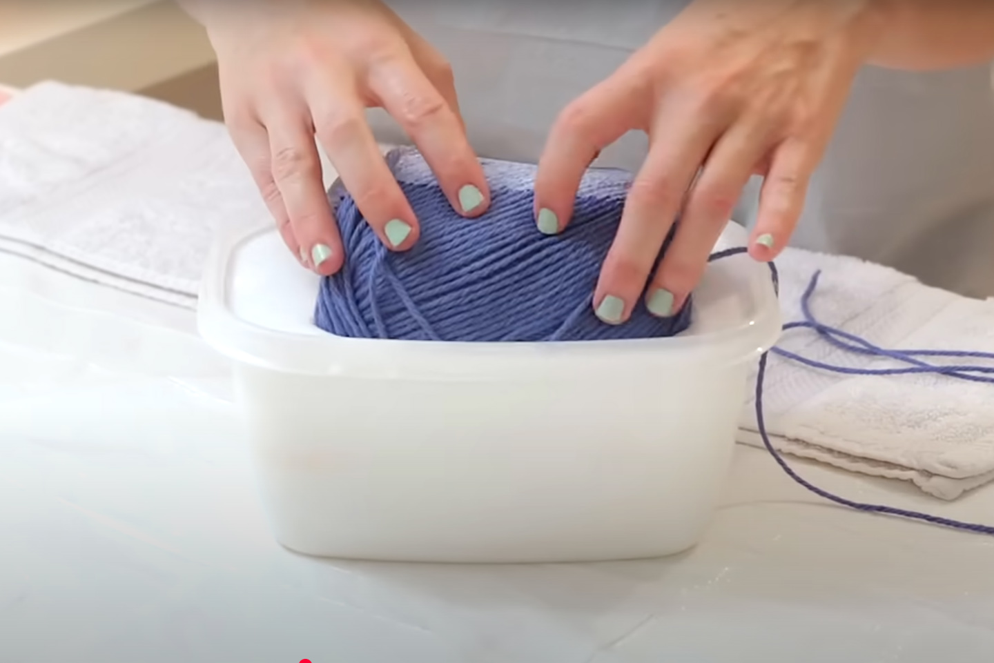 DIY φωτιστικό από σπάγγο