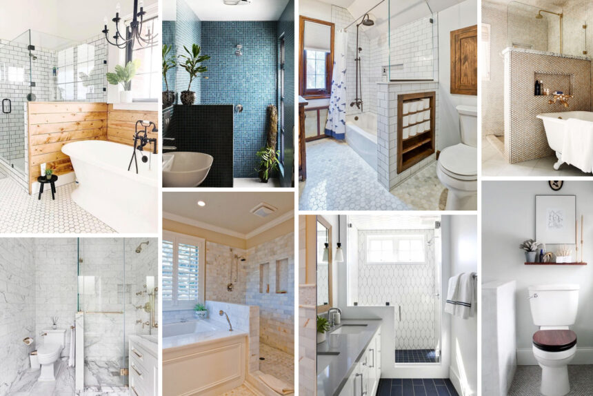 Αυτοί οι μισοί τοίχοι θα σε ενθουσιάσουν: 53 τρόποι να χωρίσεις τη ντουζιέρα από το υπόλοιπο μπάνιο με στυλ μοναδικό