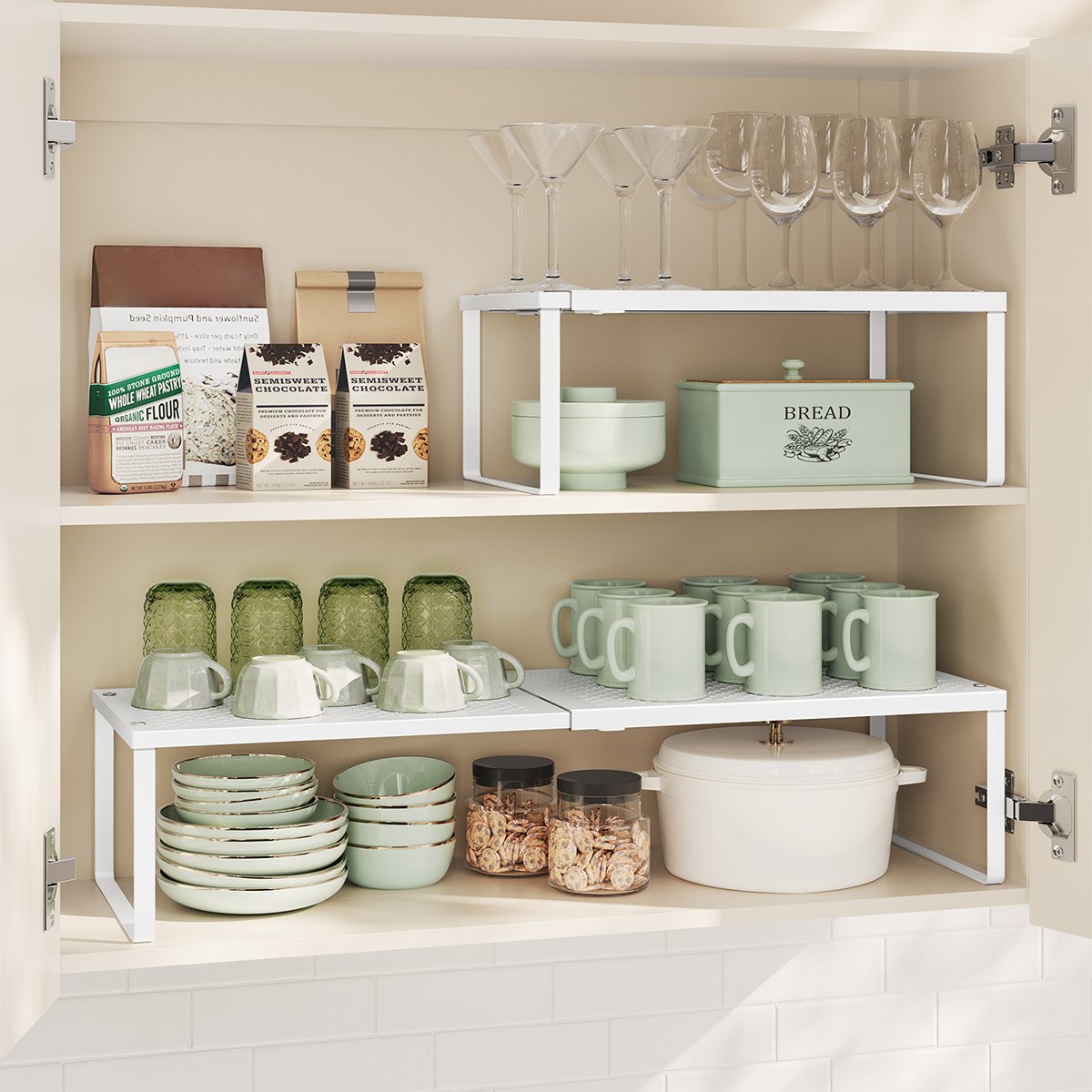 Ράφια οργάνωσης κουζίνας: Νομίζεις ότι δεν τα έχεις ανάγκη μέχρι να τα αποκτήσεις