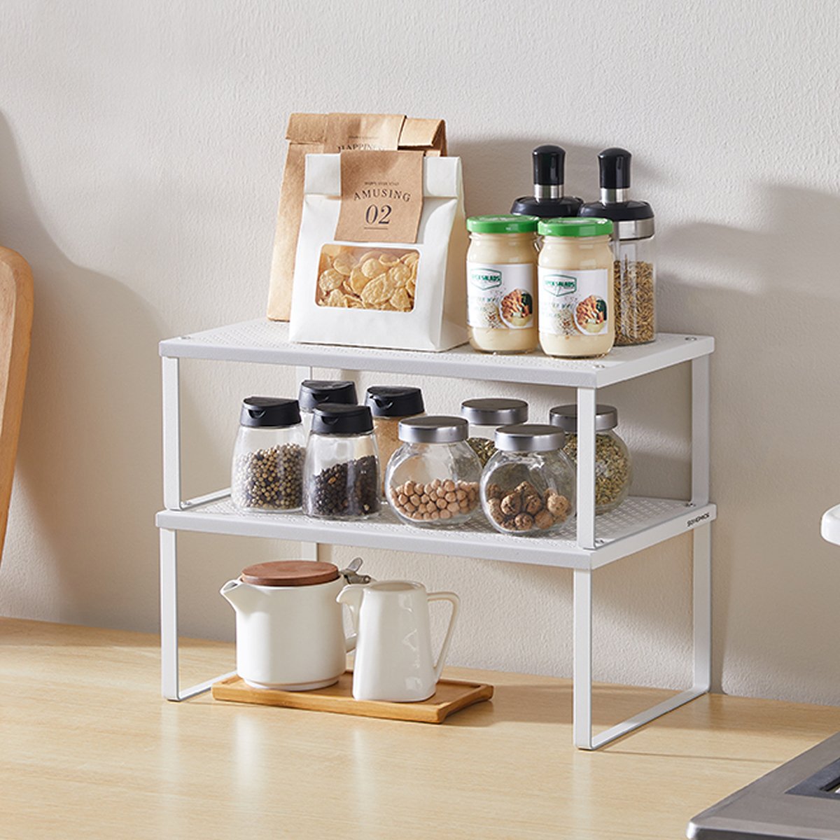 Ράφια οργάνωσης κουζίνας: Νομίζεις ότι δεν τα έχεις ανάγκη μέχρι να τα αποκτήσεις