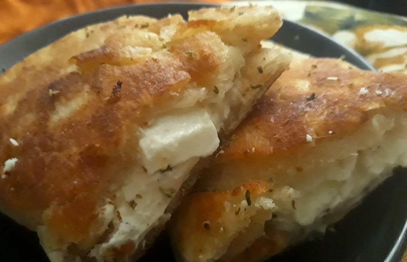 Τυρόπιτα με Πίτα από Σουβλάκι