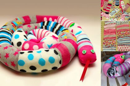 αεροστόπ απο παλιές κάλτσες