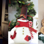 Χριστουγεννιάτικη Διακόσμηση με Χιονάνθρωπους: 32 Μαγικές Ιδέες