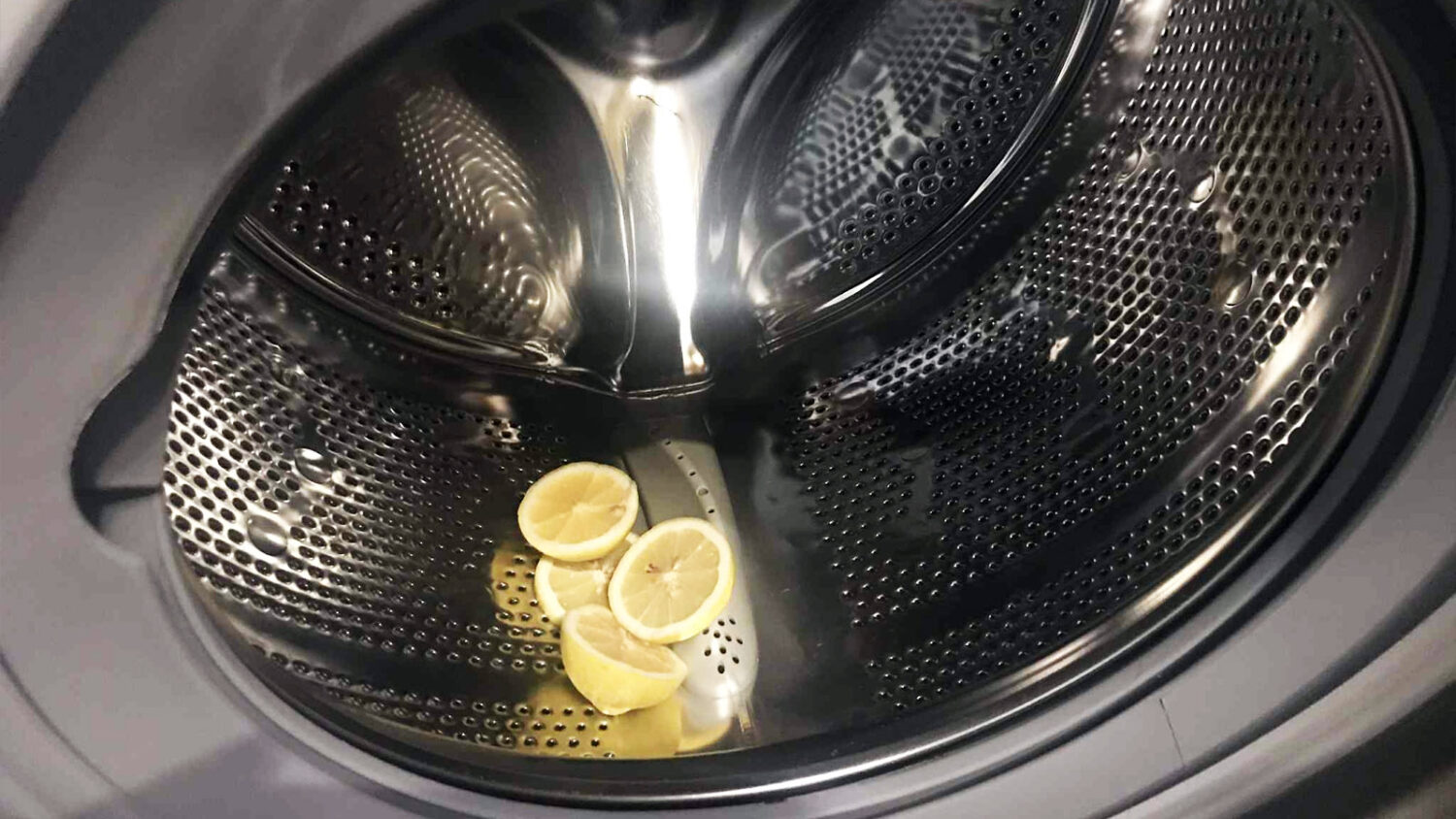 λεμόνια στο πλυντήριο