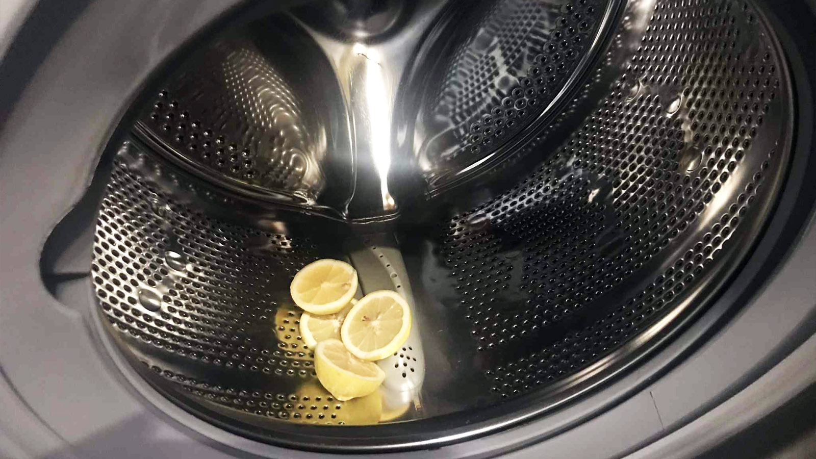 λεμόνια στο πλυντήριο