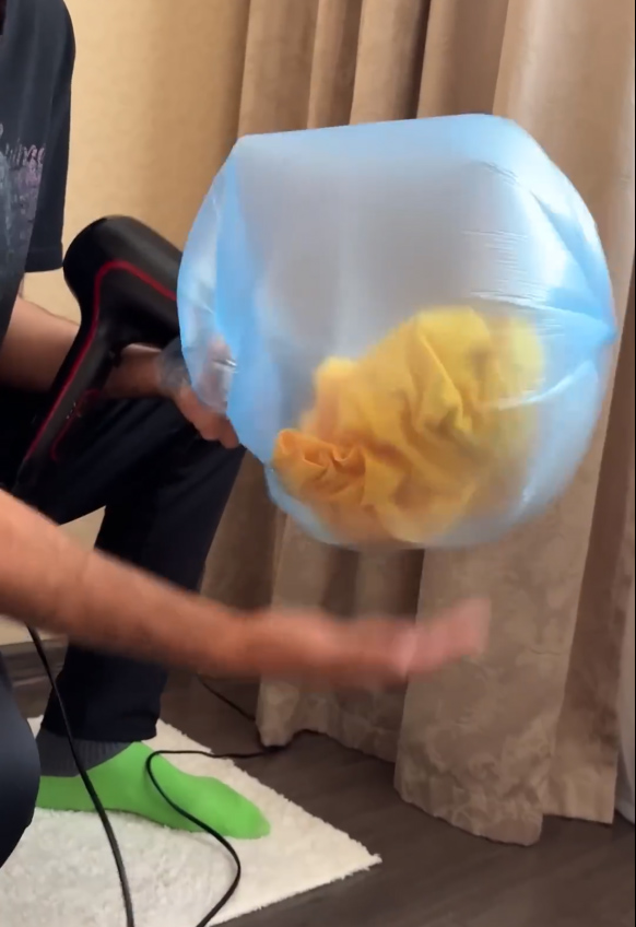 Στέγνωσε τα ρούχα σου με τη μέθοδο των Νιγηριάνων - Σε 5 λεπτά χωρίς στεγνωτήριο, σίδερο ή καλοριφέρ, μόνο με σακούλα