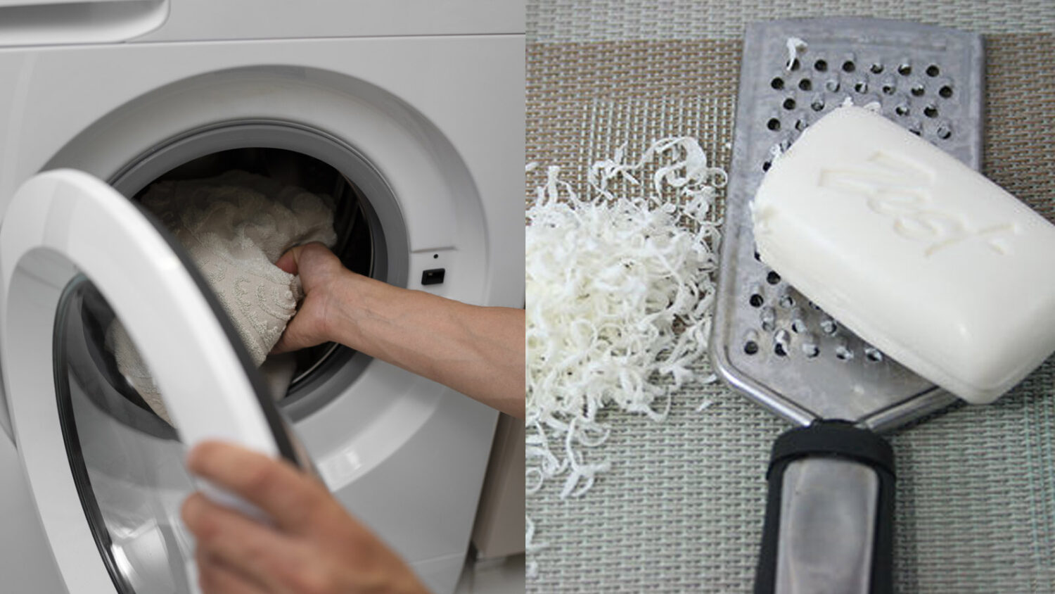 Πλύσιμο στο πλυντήριο με τριμμένο σαπούνι - Ούτε απορρυπαντικό, ούτε τζελ, ούτε σκόνη