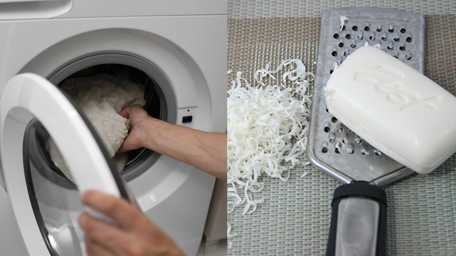 Πλύσιμο στο πλυντήριο με τριμμένο σαπούνι - Ούτε απορρυπαντικό, ούτε τζελ, ούτε σκόνη