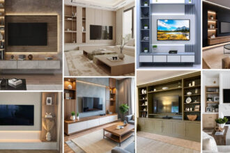 20 μοναδικές και μοντέρνες ιδέες για Built-In Τηλεοράσεις και συνθέσεις στο σαλόνι