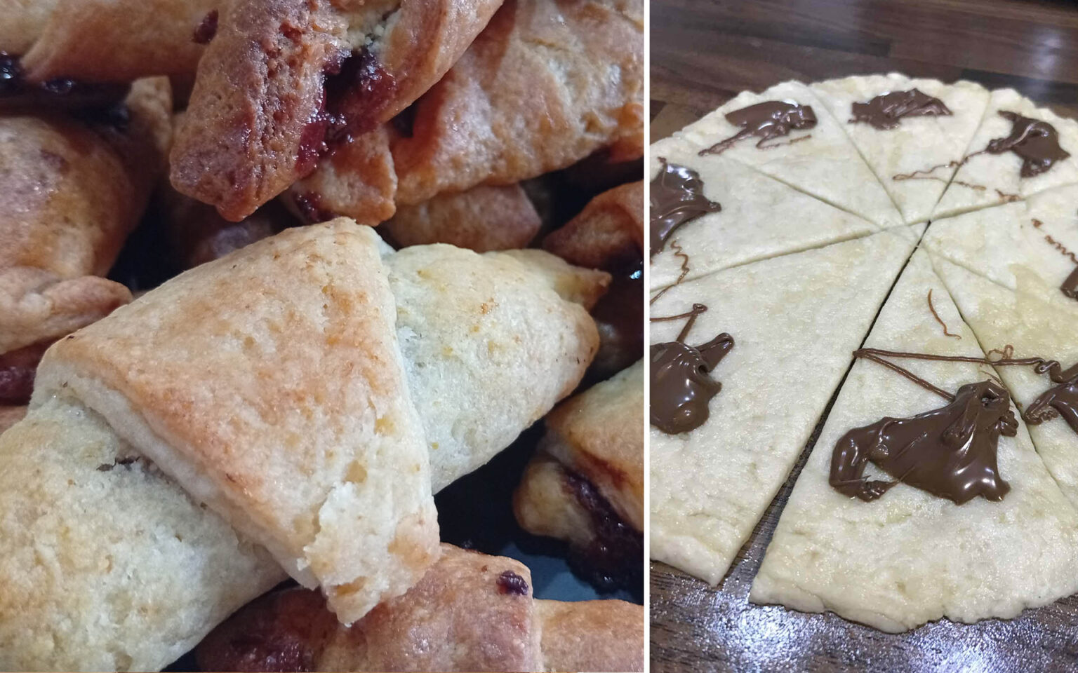 Τα κρουασανάκια της γιαγιάς: Δεν έχεις φάει καλύτερα - Σιροπιαστά με πραλίνα