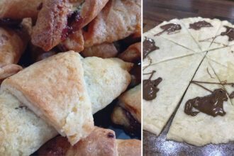 Τα κρουασανάκια της γιαγιάς: Δεν έχεις φάει καλύτερα - Σιροπιαστά με πραλίνα